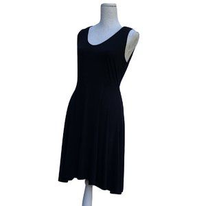 a.n.a. Women's Stretch Pull-On Dress SZ L Black